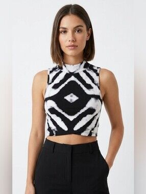 2B Bebe Tie-Dye Crop Top